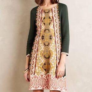 Knitted and Knotted Sweater Dress Anthropologie XL
